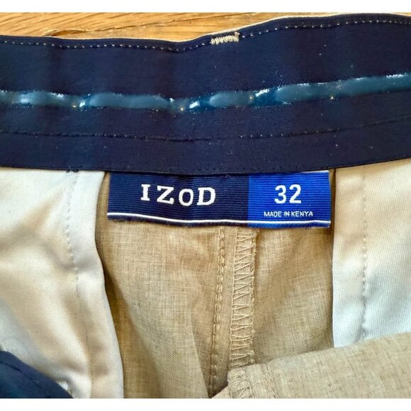IZOD Men’s Shorts Size 32 Tan - Picture 3 of 3